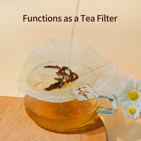 Natural Bodhi Leaf Tea Filter