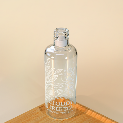 CloudyTree Summer Breeze Glass Bottle