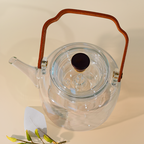 Portable Lift-Handle Teapot