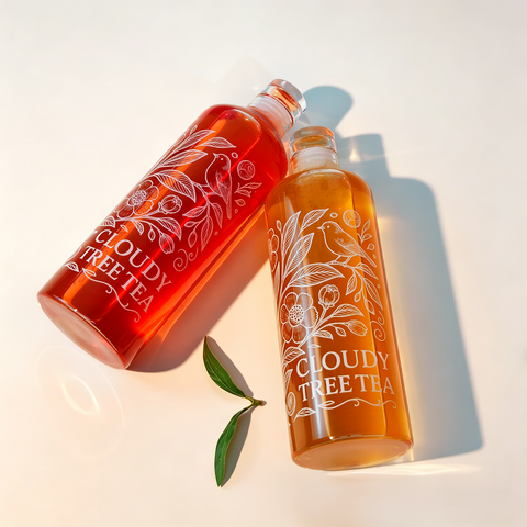 CloudyTree Summer Breeze Glass Bottle