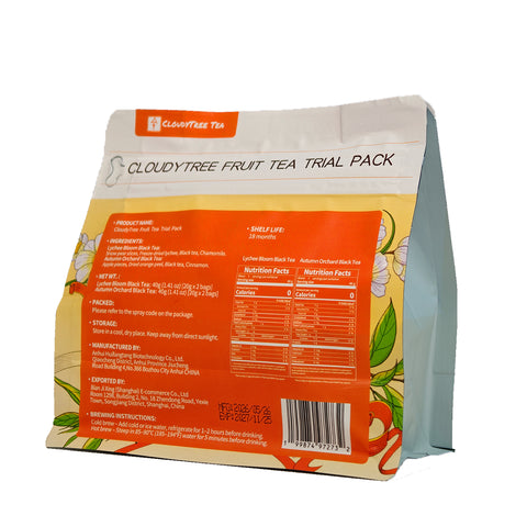 CloudyTree Fruit Tea Trial Pack