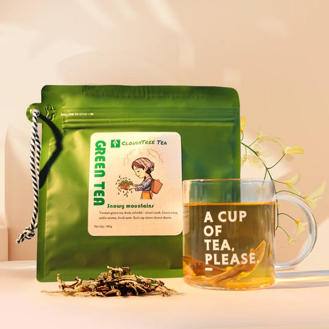 Crimson Snow -Green Tea