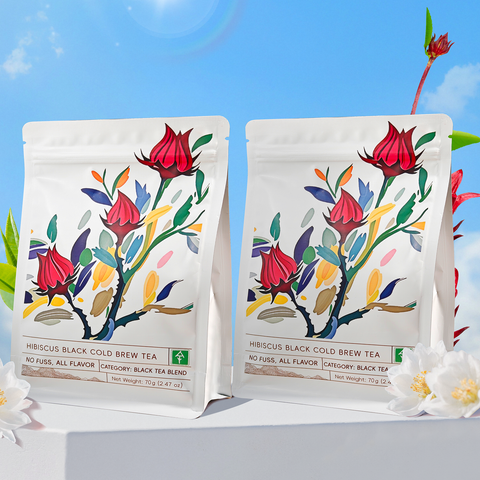 Hibiscus Black Cold Brew Tea