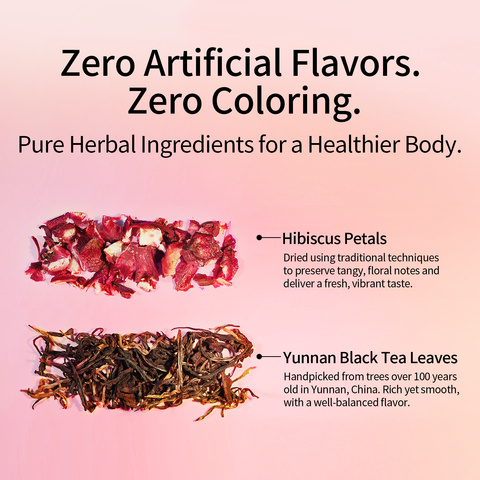 Hibiscus Black Cold Brew Tea