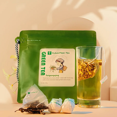 Sunlit Grove Tea-Green